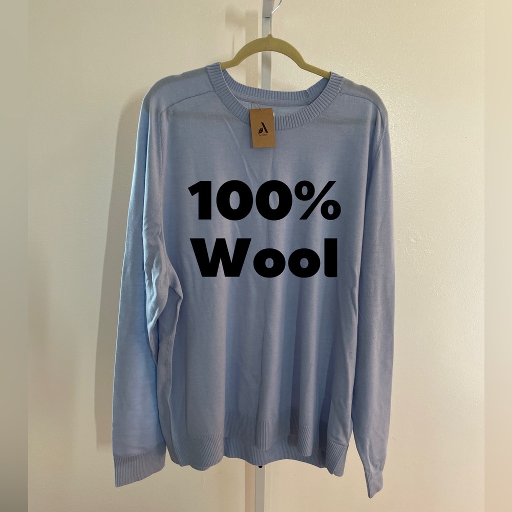 Amazon Essentials 100% wool men’s sweater